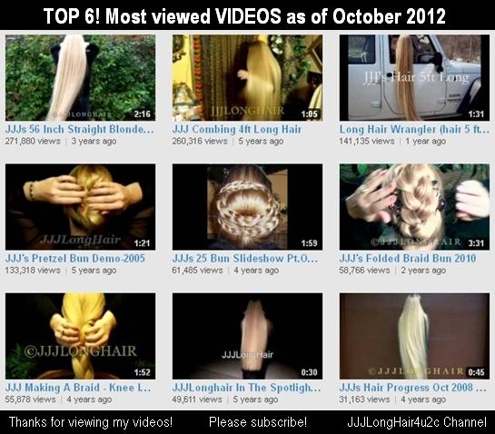 youtube top 6 oct 2012