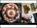 Christmas bun 2011 w decor clips