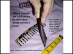 Bending comb