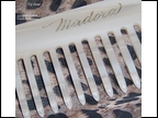 Madora comb up close