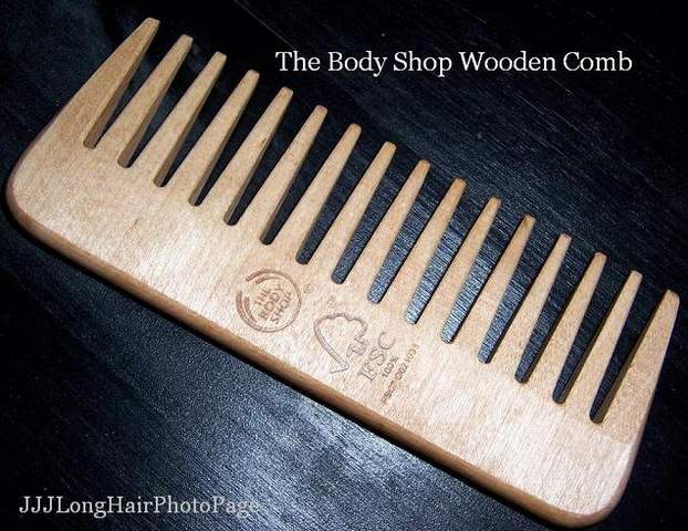 the body shop wooden comb JJJLHPP