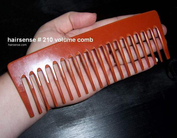 hairsense comb in palm