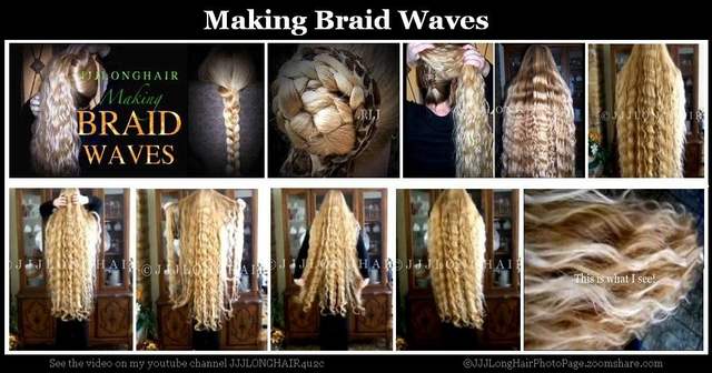 making braid waves