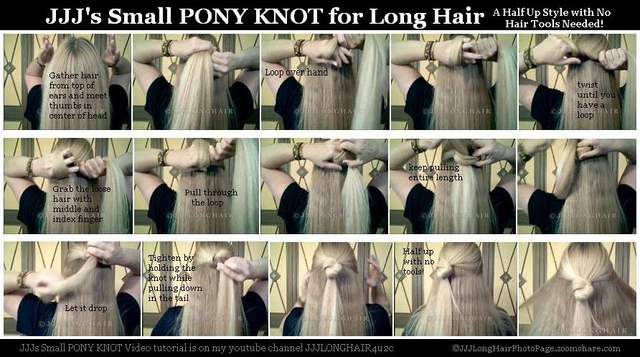 small pony knot