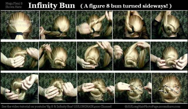 infinity bun with mega flexi8