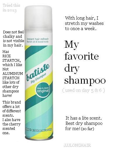 batiste dry shampoo