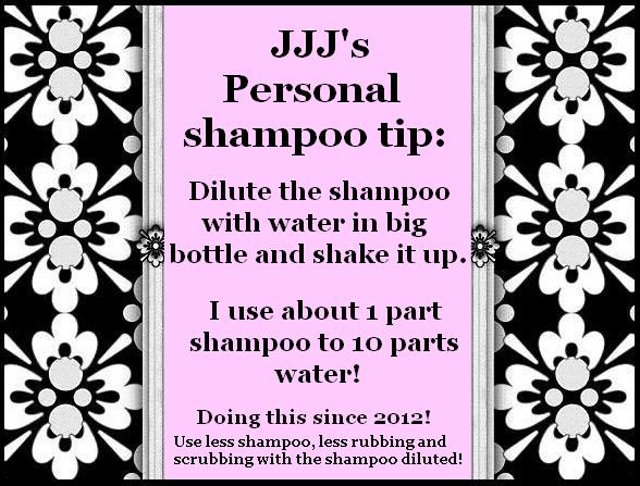 shampoo tip sign