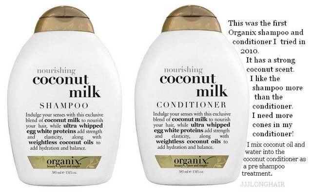 Organix Coconut Milk Shampoo Conditioner