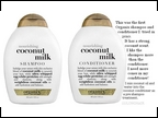 Organix Coconut Milk Shampoo Conditioner