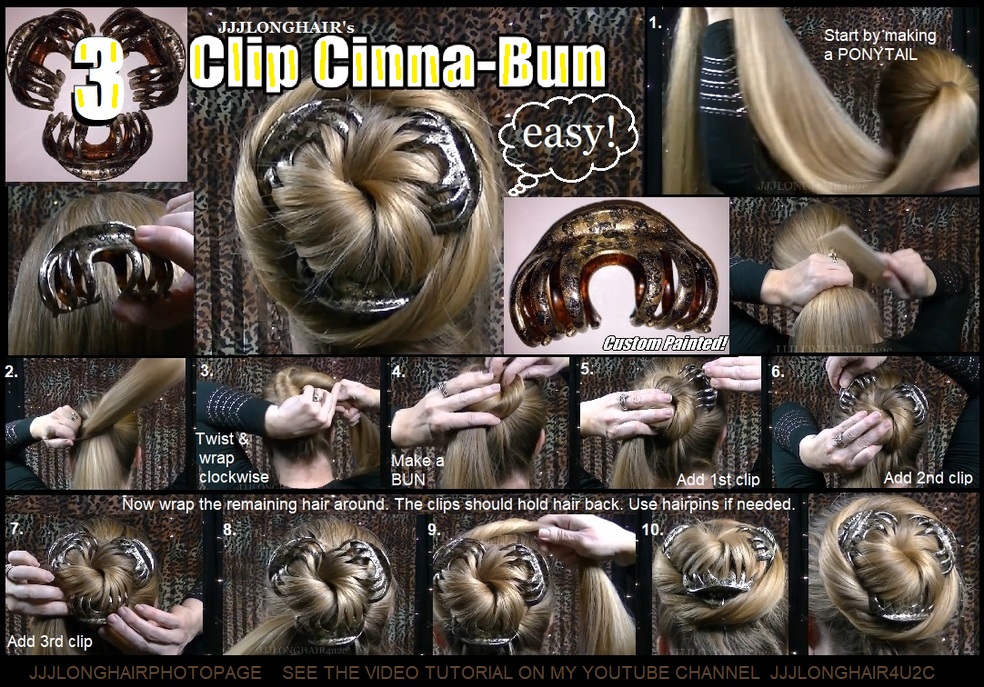 3 clip bun 2019 3 clip bun 2019