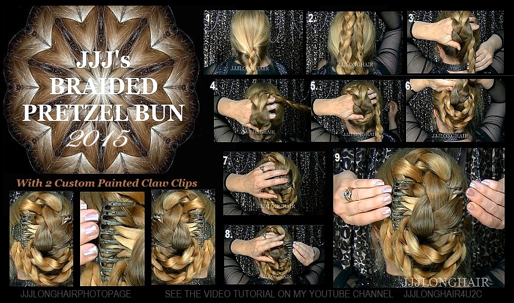 braided pretzel braided pretzel bun