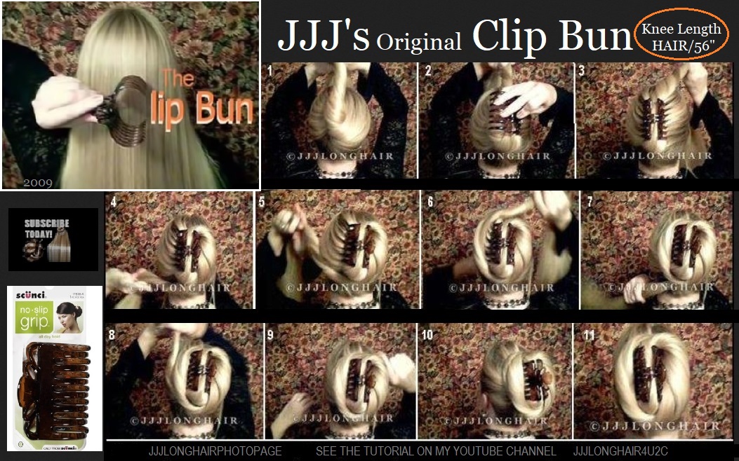 clip bun clip bun